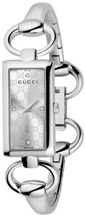 Gucci 119 Tornabuoni Ladies Steel & Diamonds .